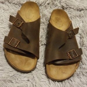 Birkenstock Oiled Leather Zurich sandals